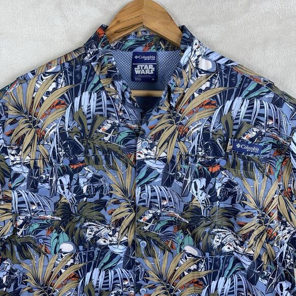 Columbia Other - Columbia PFG x Star Wars Outer Rim Cantina 2 Super Tamiami Shirt Men's Medium